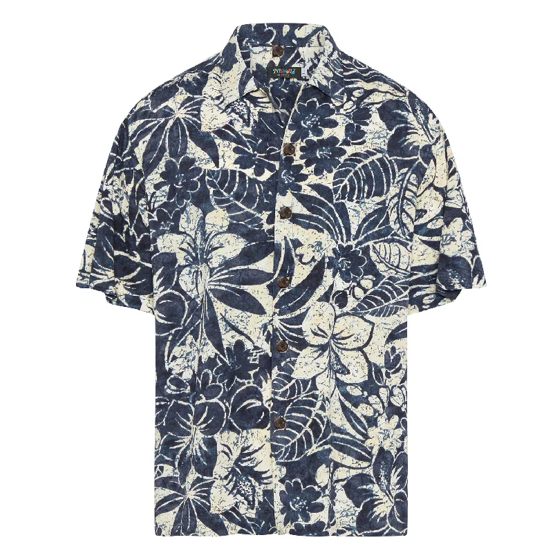 Look your best with exclusive savings on men’s fashion.  Big Men's Retro Shirt- Koa Indigo