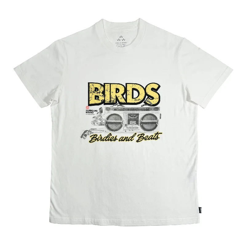 Don’t wait – shop the biggest sale of the season on men’s clothing!  Birdies and Beats Tee
