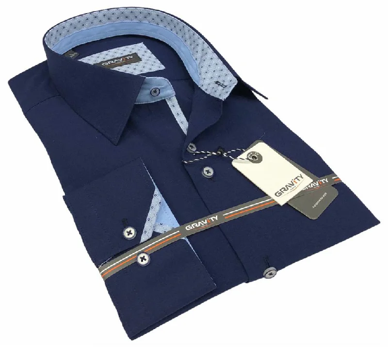 Shop the latest trends in men's clothing at unbeatable prices.  THOMAS BLUE LONG SLEEVE SPORT SHIRT