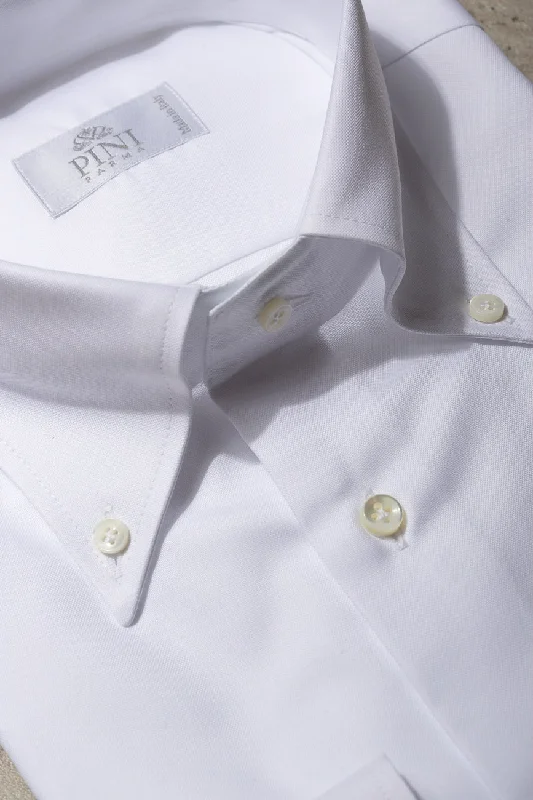 Flash sale alert! Shop fashion-forward clothing at discounted prices.  Button down white shirt ”Sartoriale collection”- Made In Italy