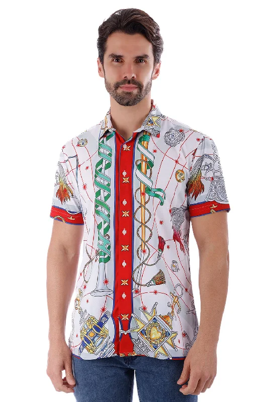 Last chance! Men’s clothing at unbeatable prices.  Capri Short Sleeve Shirt