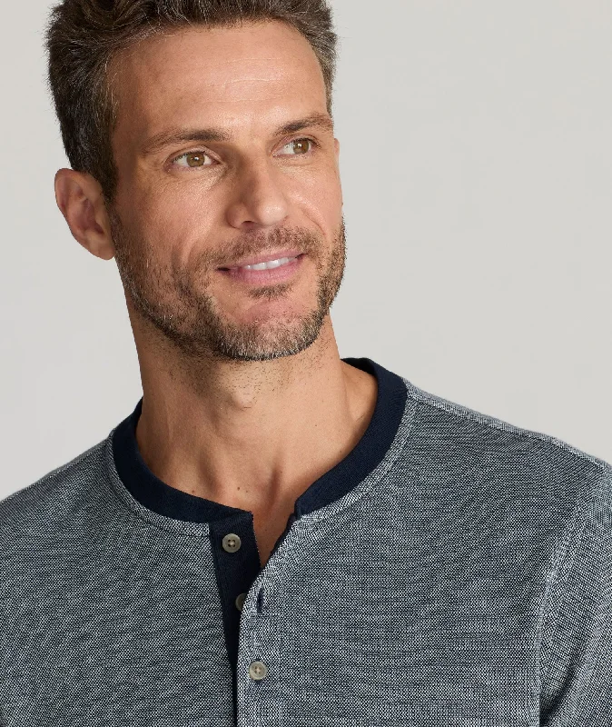 Unbeatable discounts on top-selling apparel – Only available online.  Cotton Pique Henley
