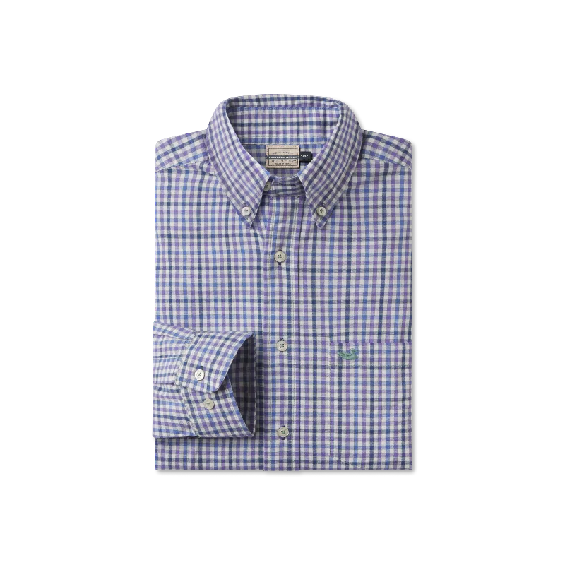 Enjoy exclusive discounts.  Cashiers Washed Gingham Dress Shirt