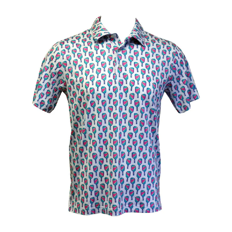 Massive discounts on all clothing items – Shop now for the best prices.  Chubbies The Big Dill Performance Polo Shirt - Optic White - Pattern Base (Includes Plaids)