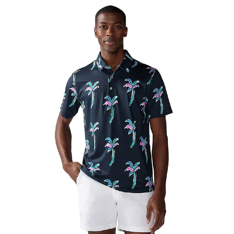 Exclusive offers on men’s wardrobe essentials – save more now!  Chubbies The Havana Night Performance Polo Shirt - Black - Pattern Base (Plaids)