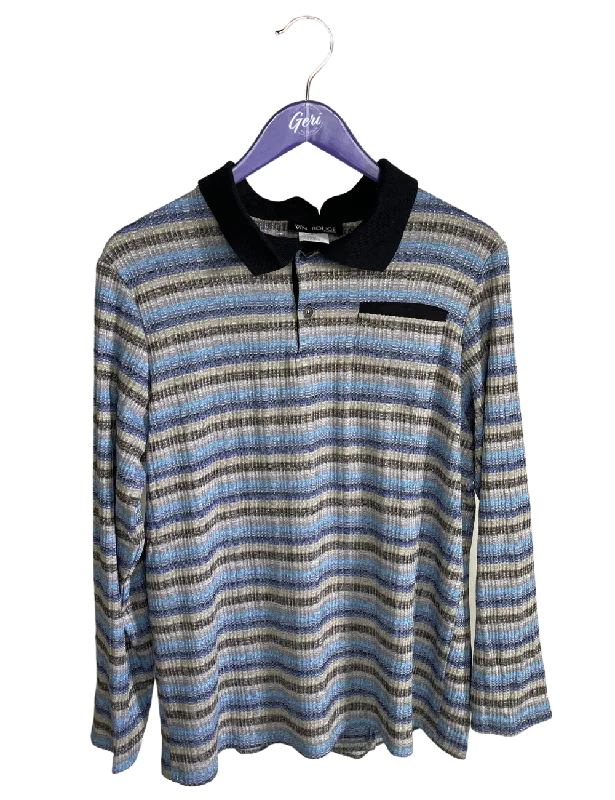 Upgrade your wardrobe with stylish clothing at discounted prices.  Connor Adaptive Long Sleeve Polo