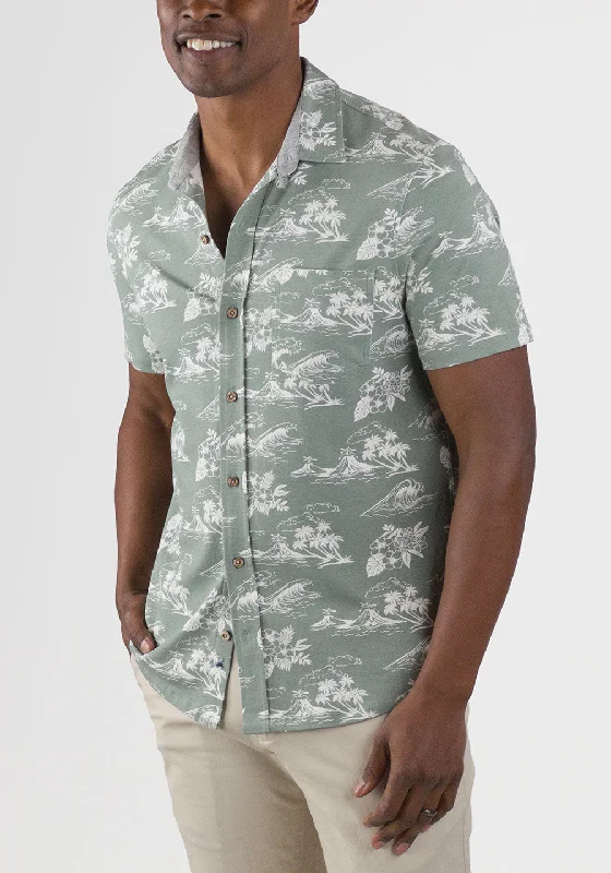 Chinois Green Tropical Waves
