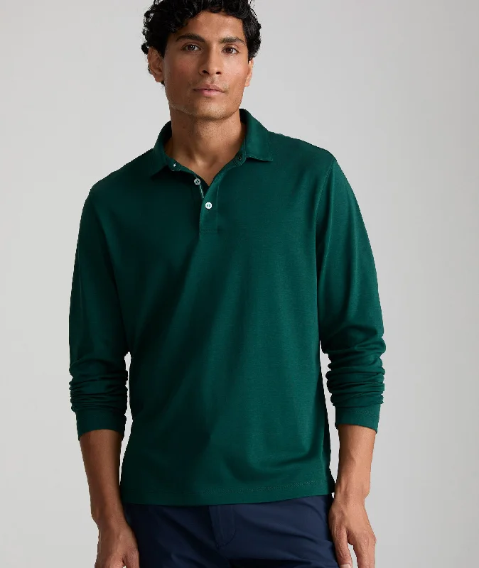 Shop now for fresh styles at discounted prices.  Wrinkle-Free Damaschino Long-Sleeve Polo