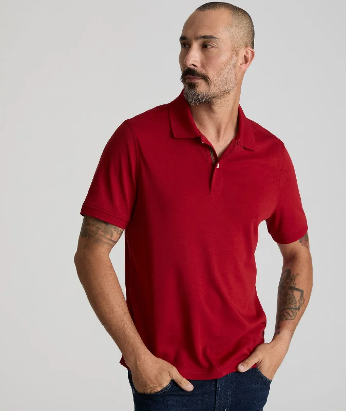 Shop stylish and affordable clothes –   Wrinkle-Free Damaschino Polo