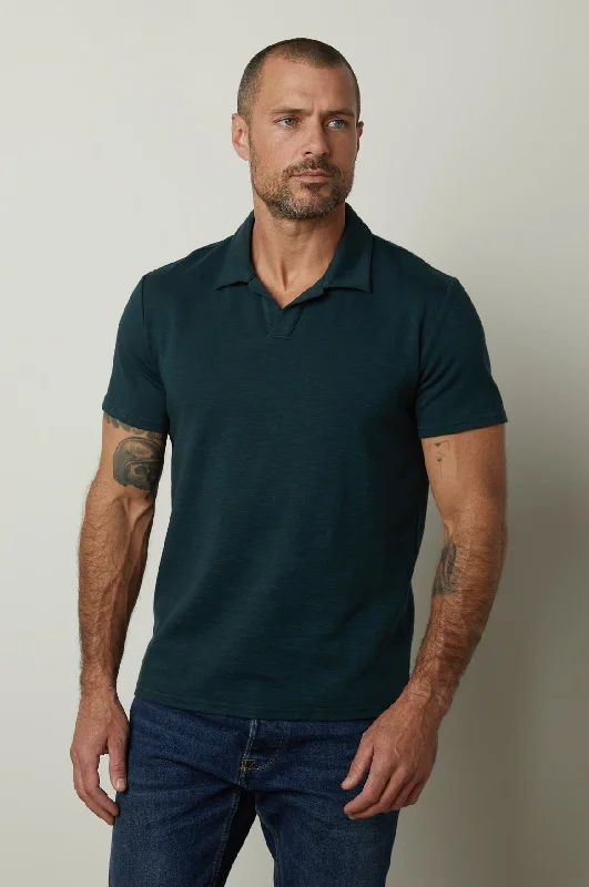Upgrade your wardrobe with stylish clothing at discounted prices.  DILAN COTTON BLEND POLO