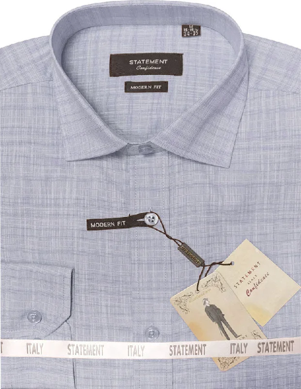 Shop exclusive offers on men’sapparel   MODERN FIT BLUE DRESS SHIRT SELF TEXTURED