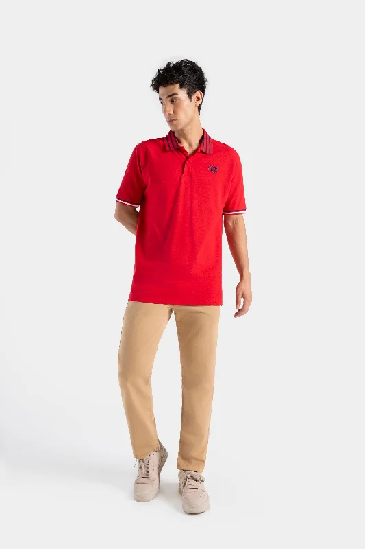 Don’t miss out – Limited-time   Tipped Polo Shirt