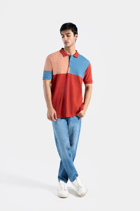 Shop online now for exclusive savings on men’s  clothing.  Color Blocking Polo Shirt