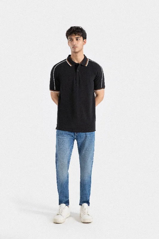 Refresh your wardrobe with the best deals on men's fashion.  Contrast Detail Polo