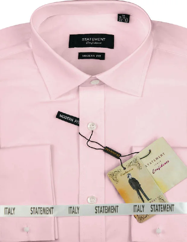 Flash discounts – men’s clothing essentials for less.  MODERN FIT PINK DRESS SHIRT WITH FRENCH CUFF