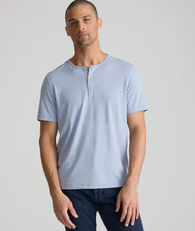 Seasonal fashion sale – Save on all your wardrobe essentials today!  EcoSoft™ Short-Sleeve Henley