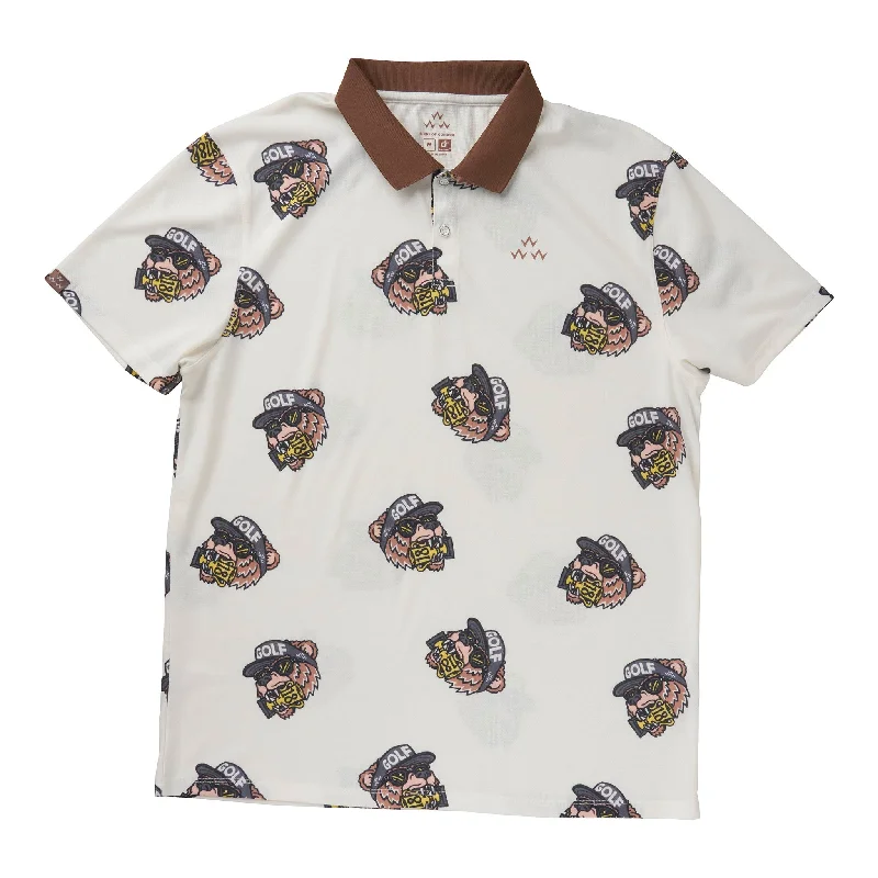 Don’t miss out – Limited-time   Golden Bear Allover Polo