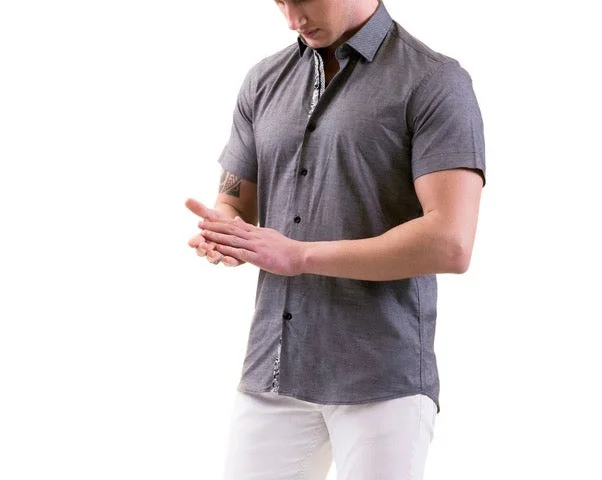 Don’t wait – Shop now for limited-time discounts on trendy clothing.  GRAY SHORT SLEEVE SHIRT
