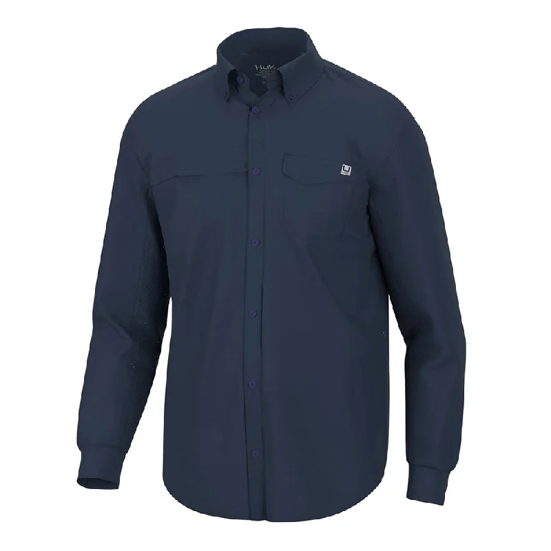 Limited-time offer – Shop top-rated clothing with massive discounts! Huk Tide Point Long Sleeve Sport Shirt - Sargasso Sea Limited-time offer – Shop top-rated clothing with massive discounts! Huk Tide Point Long Sleeve Sport Shirt - Sargasso Sea
