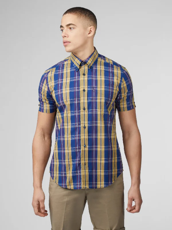 Save on trendy clothing for every season –Shoppers get exclusive deals.  Signature Irregular Check Shirt - Twilight Denim