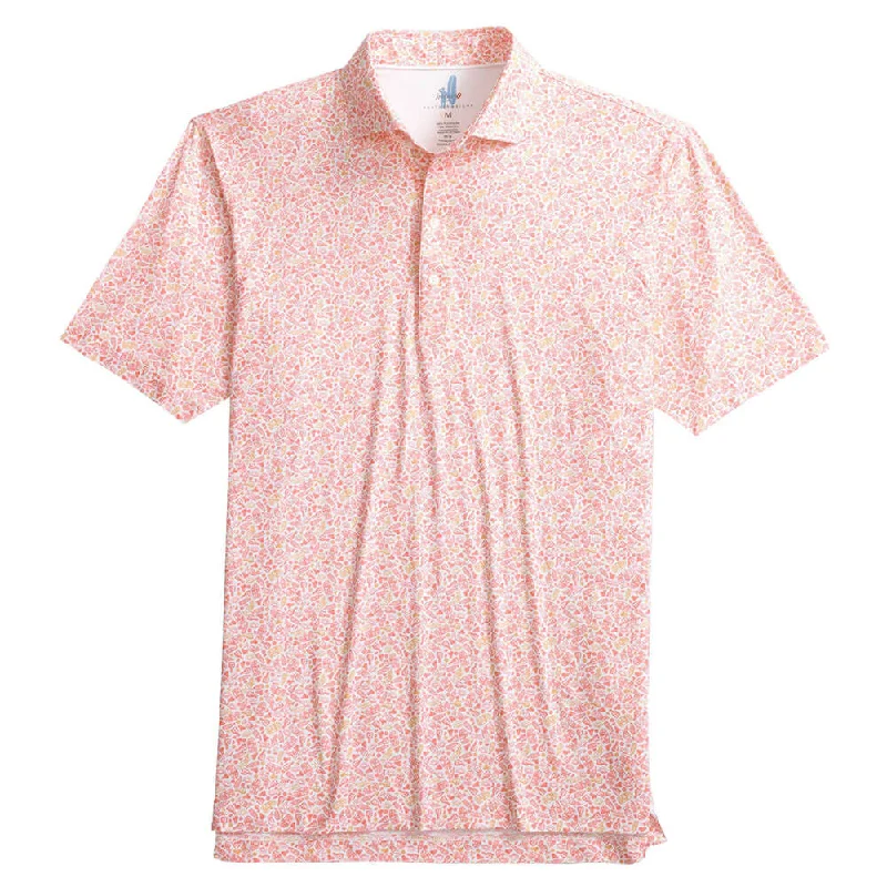 Upgrade your wardrobe with stylish clothing at discounted prices.  Johnnie-O Tequila Sunrise Featherweight Polo Shirt - Paloma