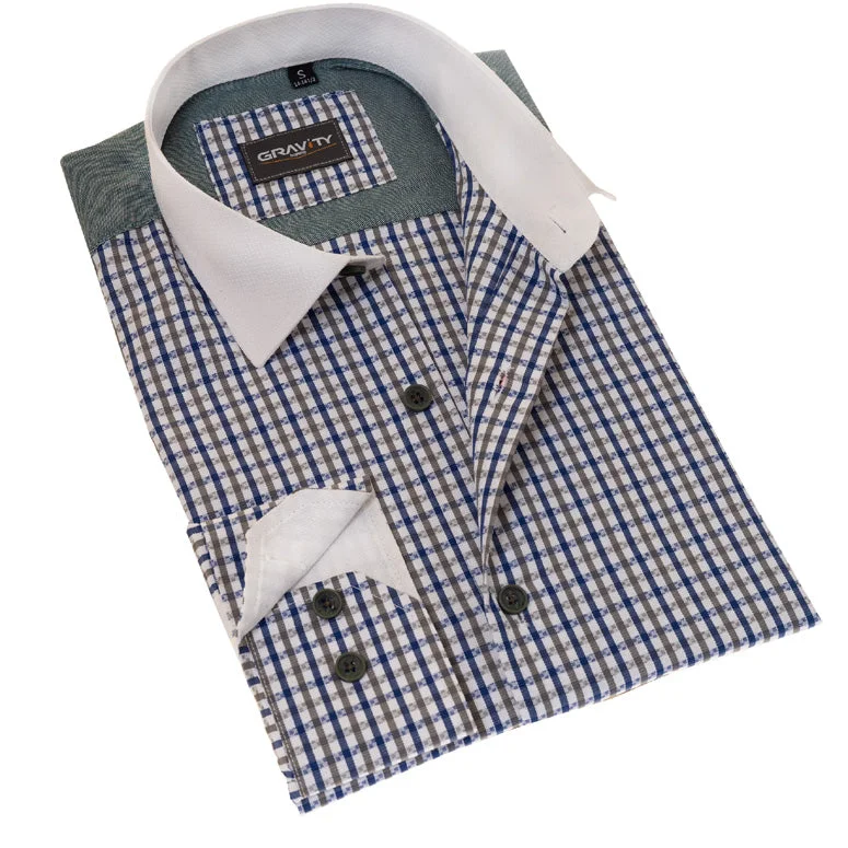 Shop the best clothing brands at amazing prices –   LORENZO PLAID SPORT SHIRT