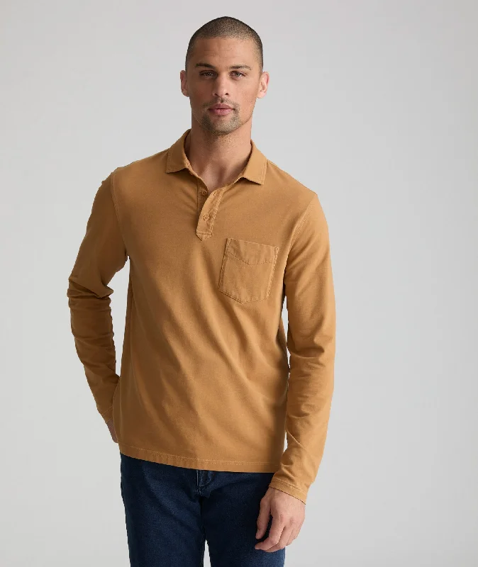 Shop men’s clothing now and enjoy amazing savings.  Garment-Dyed Long-Sleeve Polo