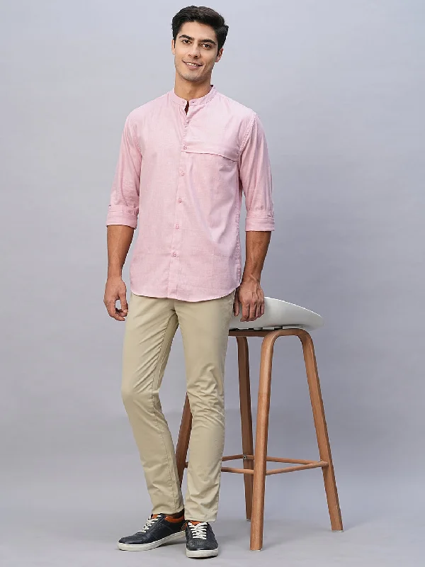 Flash sale alert! Shop fashion-forward clothing at discounted prices. Men's Pink Cotton Regular Fit Shirt Flash sale alert! Shop fashion-forward clothing at discounted prices. Men's Pink Cotton Regular Fit Shirt