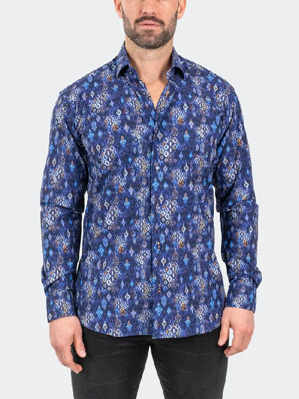 Shop clothing for less – Amazing savings on your favorite styles.  Maceoo Stretch Shirt | Einstein StretchDragonEye Blue