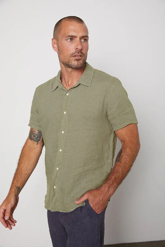 Refresh your wardrobe with the best deals on men's fashion. MACKIE LINEN BUTTON-UP SHIRT Refresh your wardrobe with the best deals on men's fashion. MACKIE LINEN BUTTON-UP SHIRT