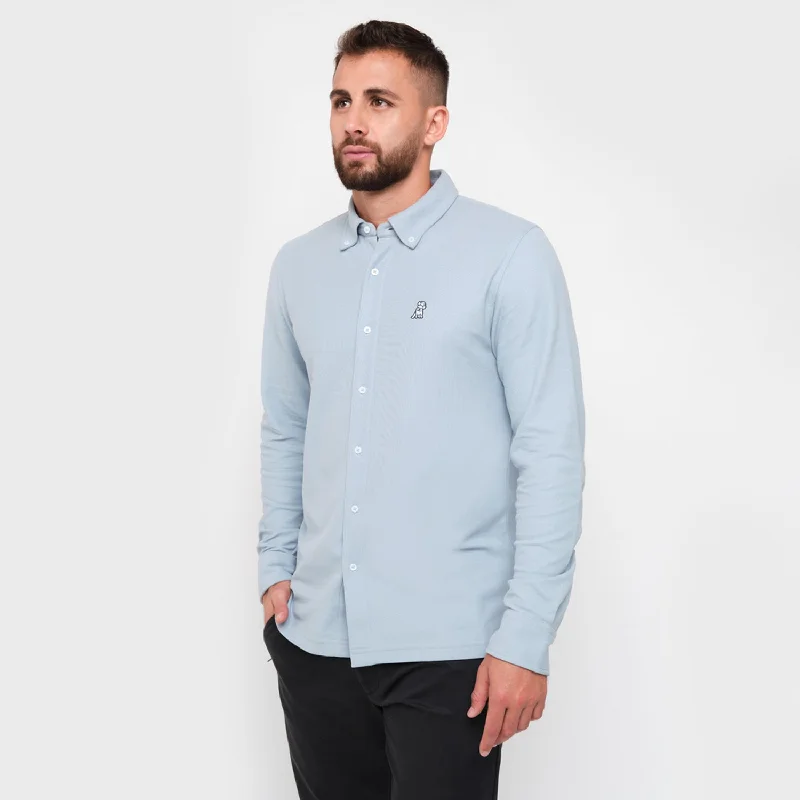 Shop smart, save big – men’s clothing sale on now!  Men's Pique Button Down Shirt