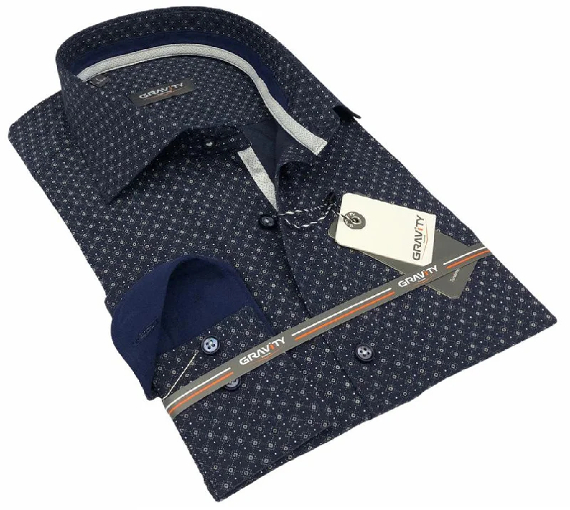Don’t miss out on men’s fashion sales – shop today and save big!  TRENTON NAVY LONG SLEEVE SPORT SHIRT