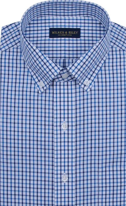 Save up to 70% clothing – Shop now for the best deals. Tailored Fit Blue / Navy Tattersall Button-Down Collar Supima® Cotton Non-Iron Broadcloth Sport Shirt Save up to 70% clothing – Shop now for the best deals. Tailored Fit Blue / Navy Tattersall Button-Down Collar Supima® Cotton Non-Iron Broadcloth Sport Shirt