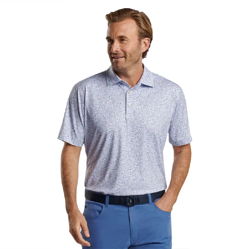 Exclusive discounts on all types of clothing – Shop now! Peter Millar Bootleggers Performance Jersey Polo Shirt - White Exclusive discounts on all types of clothing – Shop now! Peter Millar Bootleggers Performance Jersey Polo Shirt - White