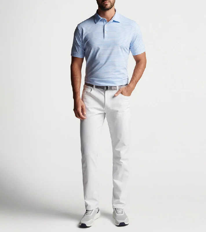Men’s fashion sale – new deals added every day!  Peter Millar Hales Performance Polo Shirt - Cottage Blue*