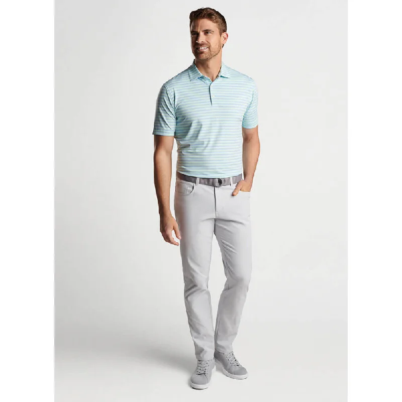 Shop stylish  fashion – Get huge savings on men’s clothing.  Peter Millar Joan Performance Jersey Polo Shirt - Cottage Blue