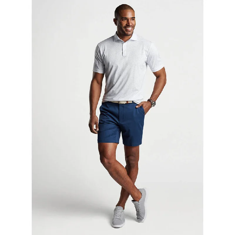 Shop seasonal clothing deals – Big savings on fashion essentials.  Peter Millar Pilot Mill Air Traffic Short-Sleeve Polo Shirt - Cottage Blue