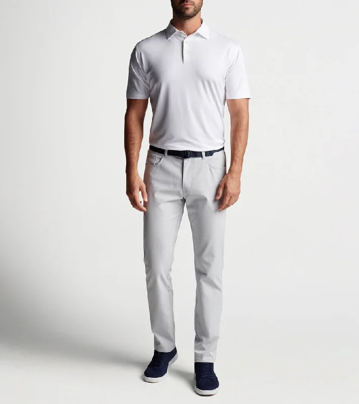 Best clothing deals . – Save up to 70% on trendy styles.  Peter Millar Solid Stretch Jersey Sean Self Collar Polo Shirt - White*