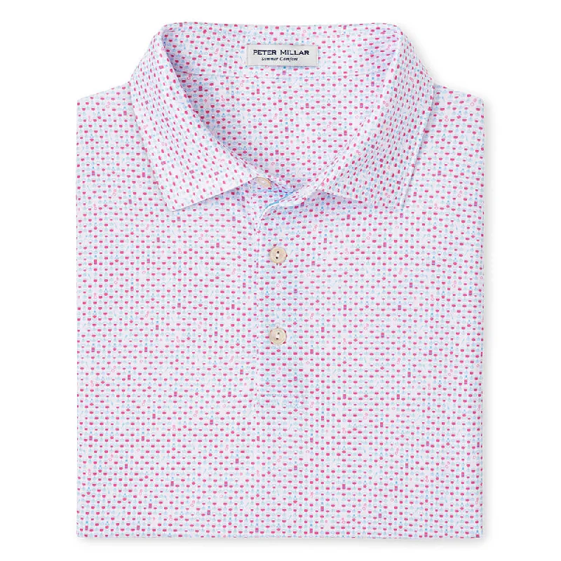 Big discounts – Shop now for amazing deals. Peter Millar The Bees Knees Performance Jersey Polo Shirt - White/Hula Pink Big discounts – Shop now for amazing deals. Peter Millar The Bees Knees Performance Jersey Polo Shirt - White/Hula Pink