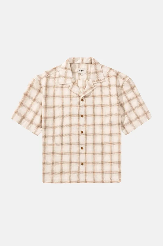 Get the latest styles in clothing – Shop now for unbeatable deals. Relaxed Check Ss Shirt Natural Get the latest styles in clothing – Shop now for unbeatable deals. Relaxed Check Ss Shirt Natural