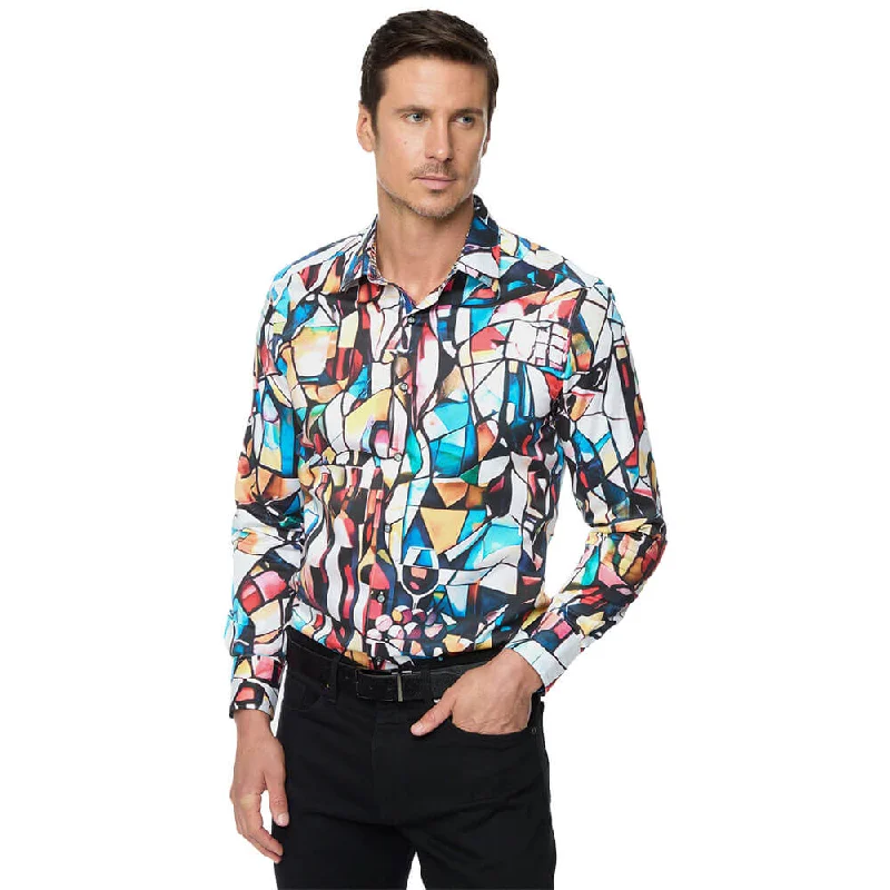 Save big on men’s casual wear – today only!  Robert Graham Mosaic Mixer Classic Fit Sport Shirt - Multi