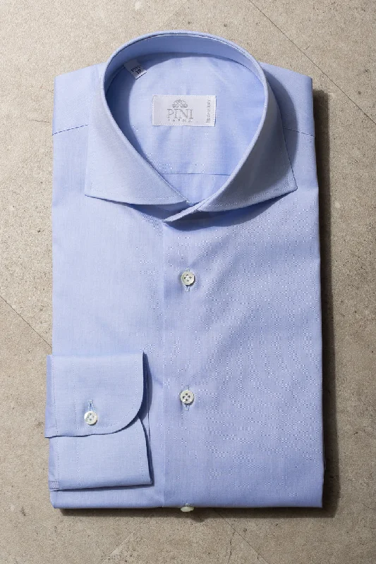 Flash sale on trendy clothing – Limited time offers available online.  Light blue shirt ”Sartoriale collection” - Made In Italy