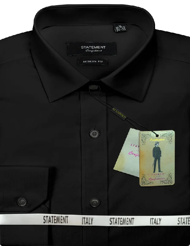 Shop stylish, comfortable men’s clothing at discounted prices. MODERN FIT BLACK BASIC DRESS SHIRT Shop stylish, comfortable men’s clothing at discounted prices. MODERN FIT BLACK BASIC DRESS SHIRT