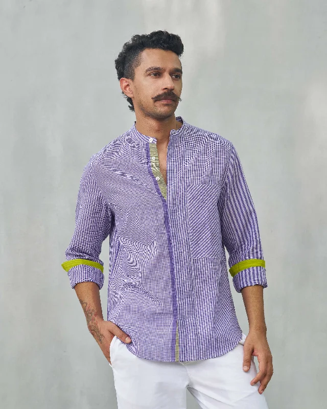 Get fresh fashion for less – Shop trendy clothing at discounted prices.  Summer Fridays Pocket Shirt - Purple
