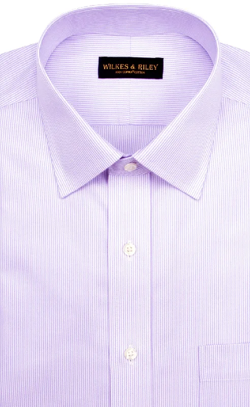 Discover new arrivals in clothing – Affordable styles for every occasion. Tailored Fit Purple Stripe Spread Collar Supima® Cotton Non-Iron Twill Dress Shirt Discover new arrivals in clothing – Affordable styles for every occasion. Tailored Fit Purple Stripe Spread Collar Supima® Cotton Non-Iron Twill Dress Shirt