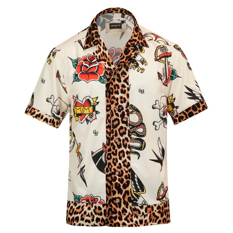Big discounts on men’s wear – Shop now and save!  TATTOO SHORT SLEEVE SHIRT