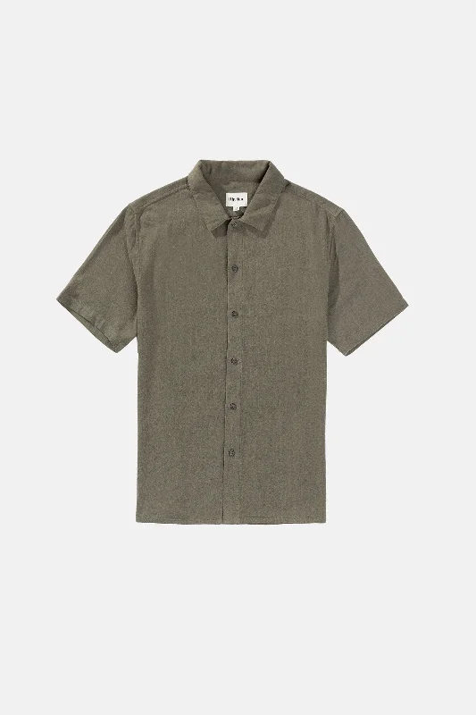 Exclusive offers on men’s wardrobe essentials – save more now! Textured Linen Ss Shirt Olive Exclusive offers on men’s wardrobe essentials – save more now! Textured Linen Ss Shirt Olive