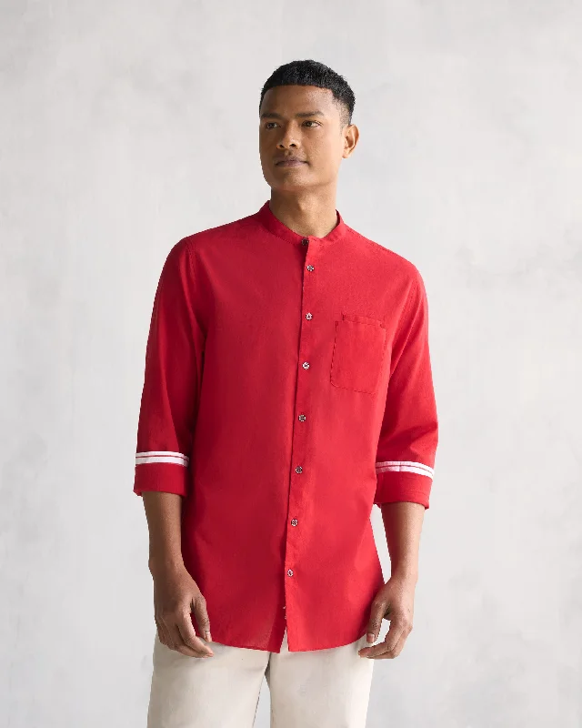 Flash discounts – men’s clothing essentials for less.  The Comoros Shirt - Red