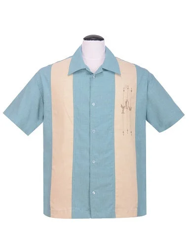 Special offers on the latest clothing collections – Don’t miss out! The Shake Down Bowling Shirt in Sea Foam/Stone Special offers on the latest clothing collections – Don’t miss out! The Shake Down Bowling Shirt in Sea Foam/Stone