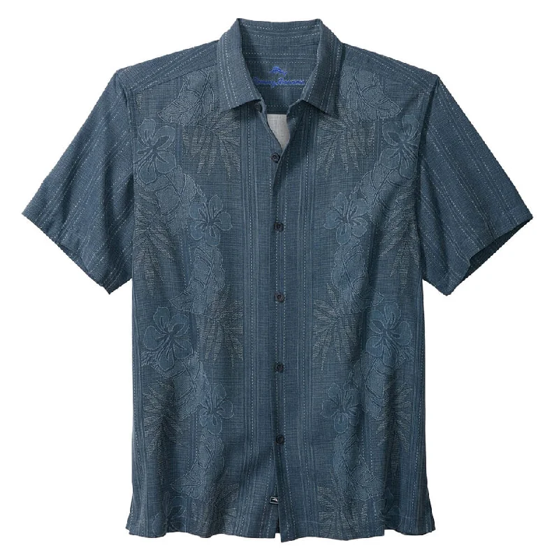 Shop the best  fashion at prices you can’t beat.  Tommy Bahama Big & Tall Bali Border Camp Shirt - Navy